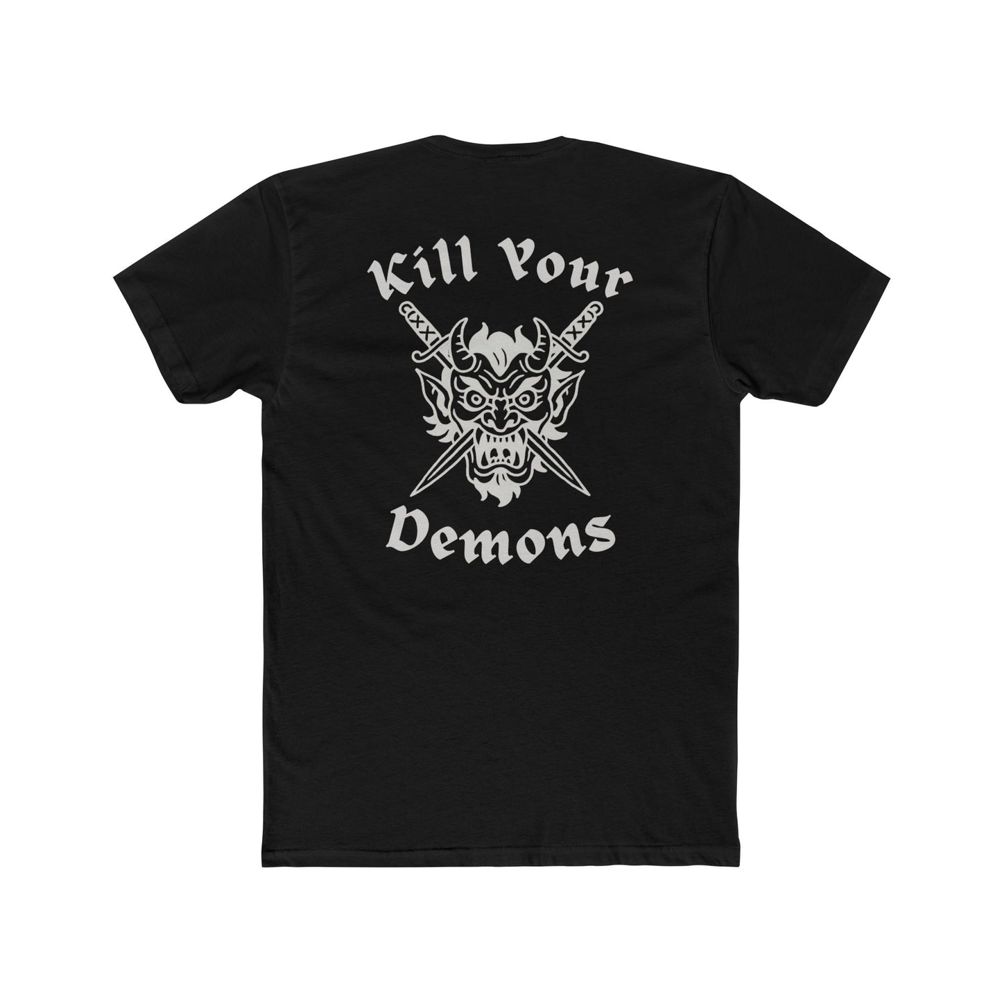 Kill Your Demons Tee - BLACK